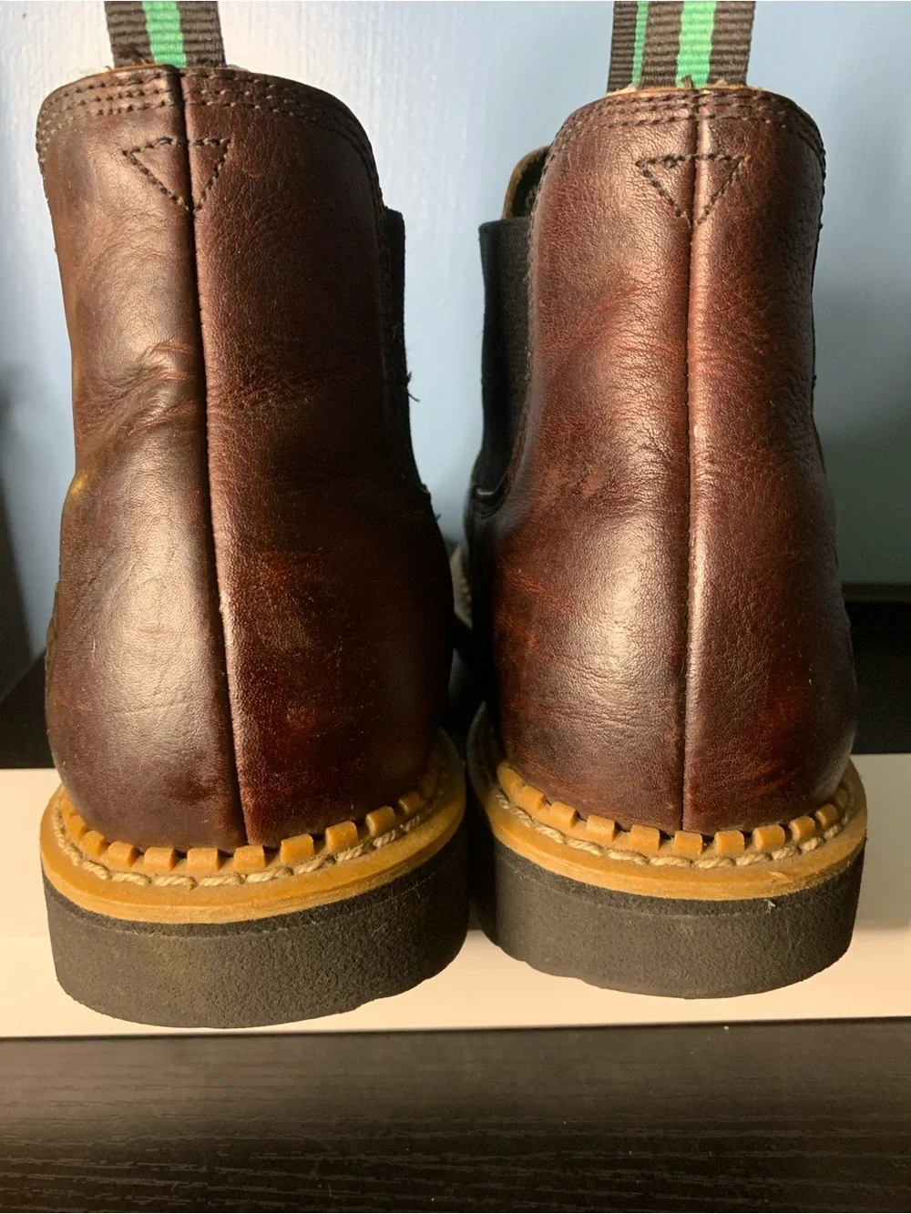 Georgia Men’s Waterproof Romeo casual Brown Leather Boot